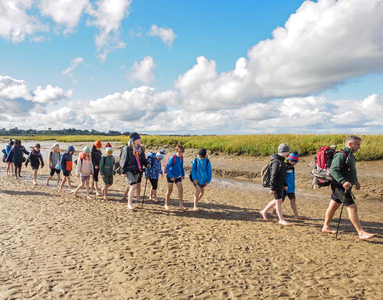 Aylmerton Outdoor Education Centre Norfolk - Residential school visits - Marshes & Rocks activity