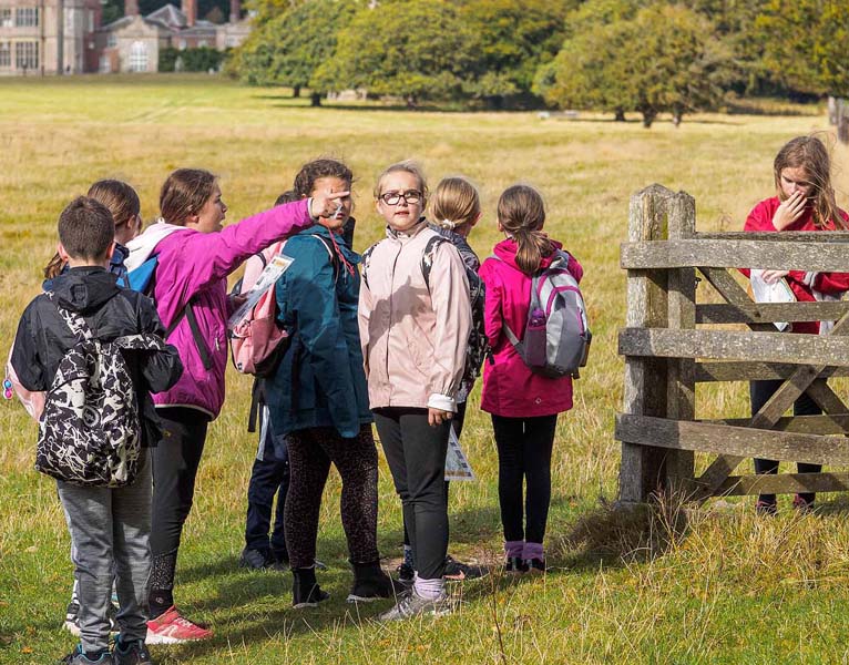Aylmerton Outdoor Education Centre Norfolk - Residential school visits - Monster Trail activity